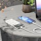 Мобильный аккумулятор Hoco J102 Cool figure white 10000mAh 20W 3A белый