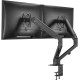 Кронштейн для мониторов Ultramounts UM729 черный 17"-27" макс.7кг крепление к столешнице поворот и наклон