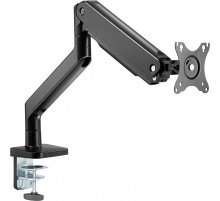 Кронштейн для мониторов Ultramounts UM730 черный 17"-45" макс.16кг крепление к столешнице поворот и наклон