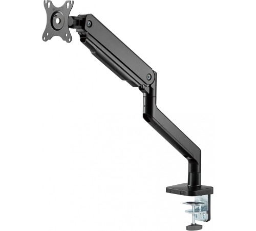 Кронштейн для мониторов Ultramounts UM730 черный 17"-45" макс.16кг крепление к столешнице поворот и наклон Кронштейн для мониторов Ultramounts UM730 черный 17"-45" макс.16кг крепление к столешнице поворот и наклон
