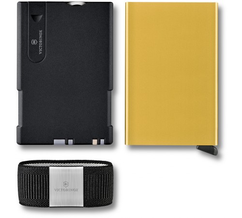 Швейцарская карта Victorinox Smart Card Wallet Delightful (0.7250.38) золотистый коробка подарочная Швейцарская карта Victorinox Smart Card Wallet Delightful (0.7250.38) золотистый коробка подарочная