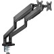 Кронштейн для мониторов Ultramounts UM731 черный 17"-35" макс.16кг крепление к столешнице поворот и наклон