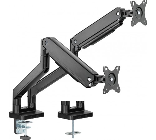 Кронштейн для мониторов Ultramounts UM731 черный 17"-35" макс.16кг крепление к столешнице поворот и наклон