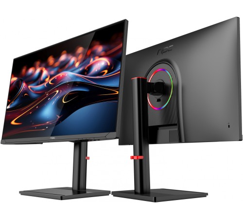 Монитор NPC 27" MD2707-K черный IPS LED 1ms 16:9 HDMI M/M матовая HAS Piv 250cd 178гр/178гр 1920x1080 240Hz G-Sync FreeSync DP FHD USB 5.5кг