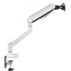 Кронштейн для мониторов Ultramounts UM732W белый/коричневый 17"-32" макс.8кг крепление к столешнице поворот и наклон