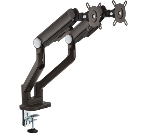 Кронштейн для мониторов Ultramounts UM733BR черный/коричневый 17"-32" макс.8кг крепление к столешнице поворот и наклон Кронштейн для мониторов Ultramounts UM733BR черный/коричневый 17"-32" макс.8кг крепление к столешнице поворот и наклон