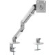 Кронштейн для мониторов Ultramounts UM734SIL серый/серебристый 17"-27" макс.7кг крепление к столешнице поворот и наклон