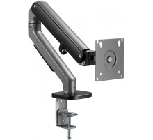 Кронштейн для мониторов Ultramounts UM734BL серый/черный 17"-27" макс.7кг крепление к столешнице поворот и наклон