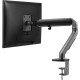 Кронштейн для мониторов Ultramounts UM734BL серый/черный 17"-27" макс.7кг крепление к столешнице поворот и наклон