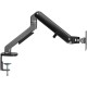 Кронштейн для мониторов Ultramounts UM734BL серый/черный 17"-27" макс.7кг крепление к столешнице поворот и наклон