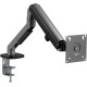 Кронштейн для мониторов Ultramounts UM734BL серый/черный 17"-27" макс.7кг крепление к столешнице поворот и наклон