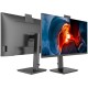 Монитор NPC 27" MF2712-B черный IPS LED 4ms 16:9 HDMI M/M Cam матовая HAS Piv 300cd 178гр/178гр 1920x1080 100Hz G-Sync FreeSync VGA DP FHD USB 7.9кг