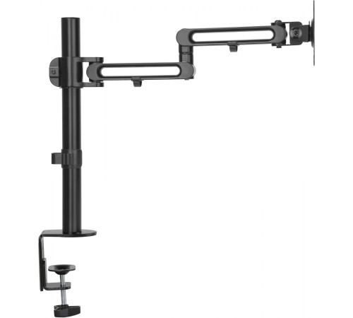 Кронштейн для мониторов Ultramounts UM736 черный 17"-32" макс.8кг крепление к столешнице поворот и наклон