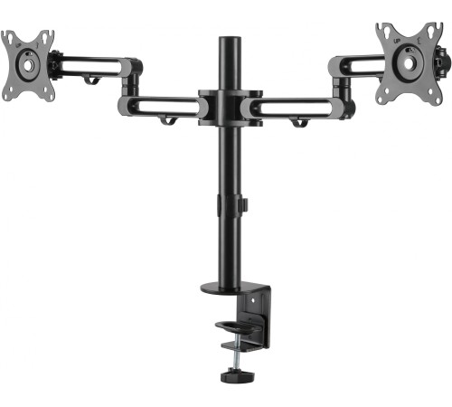 Кронштейн для мониторов Ultramounts UM737 черный 17"-32" макс.8кг крепление к столешнице поворот и наклон
