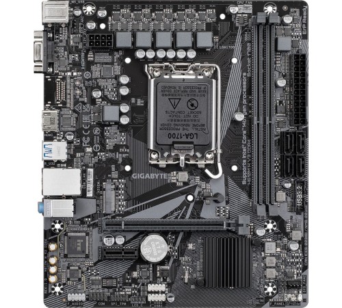 Материнская плата H610 S1700 MATX H610M H V3 DDR4 GIGABYTE