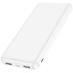 Мобильный аккумулятор Hoco J100 High-ranking white 10000mAh 2.1A 2xUSB-A белый