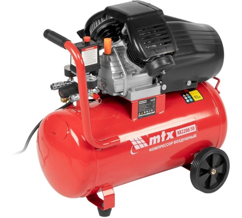 Компрессор поршневой MTX КК-2200/50 масляный 350л/мин 50л 2200Вт красный/черный Компрессор поршневой MTX КК-2200/50 масляный 350л/мин 50л 2200Вт красный/черный