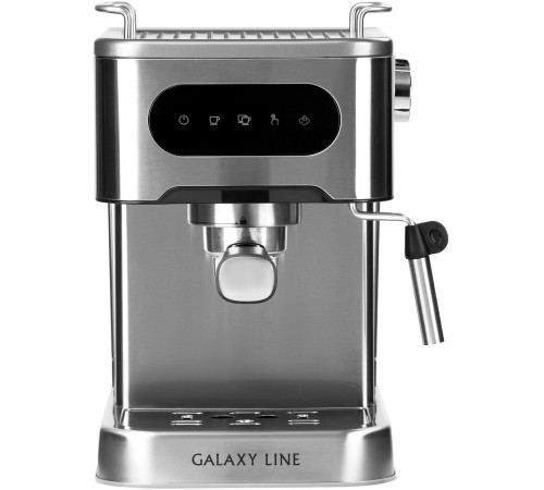 Кофеварка рожковая Galaxy Line GL 0761 1500Вт серебристый