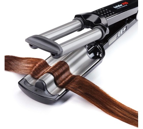 Щипцы Babyliss Pro BAB2369TTE 79Вт макс.темп.:210С покрытие:титаново-турмалиновое Щипцы Babyliss Pro BAB2369TTE 79Вт макс.темп.:210С покрытие:титаново-турмалиновое
