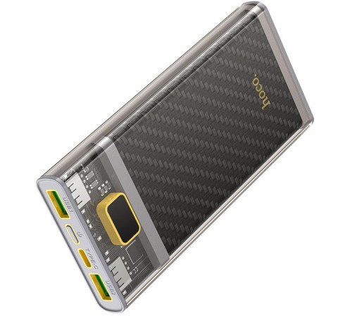 Мобильный аккумулятор Hoco J103 Discovery edition Gray 10000mAh QC/PD 22.5W 3A 2xUSB-A/USB-C серый Мобильный аккумулятор Hoco J103 Discovery edition Gray 10000mAh QC/PD 22.5W 3A 2xUSB-A/USB-C серый