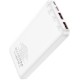 Мобильный аккумулятор Hoco J101 Astute white 10000mAh QC/PD 3A 2xUSB-A/USB-C серый