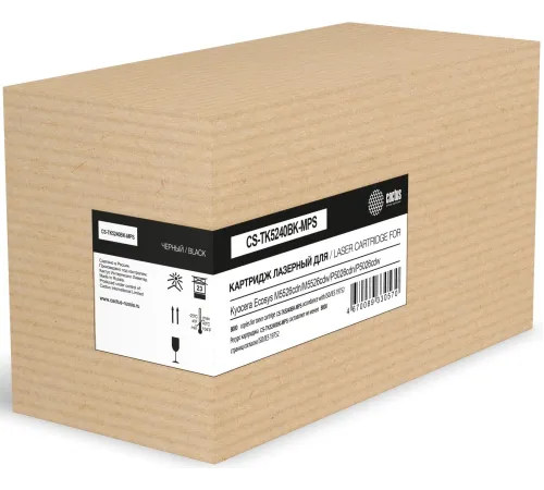 Картридж лазерный Cactus CS-TK5240BK-MPS TK-5240BK черный (8000стр.) для Kyocera Ecosys M5526cdn/M5526cdw/P5026cdn/P5026cdw
