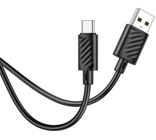Кабель Hoco X88 Gratified X88 GRATIFIED TYPE-C USB-A-USB Type-C 1м черный Кабель Hoco X88 Gratified X88 GRATIFIED TYPE-C USB-A-USB Type-C 1м черный