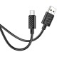 Кабель Hoco X88 Gratified X88 GRATIFIED TYPE-C USB-A-USB Type-C 1м черный