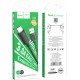 Кабель Hoco X88 Gratified X88 GRATIFIED TYPE-C USB-A-USB Type-C 1м черный