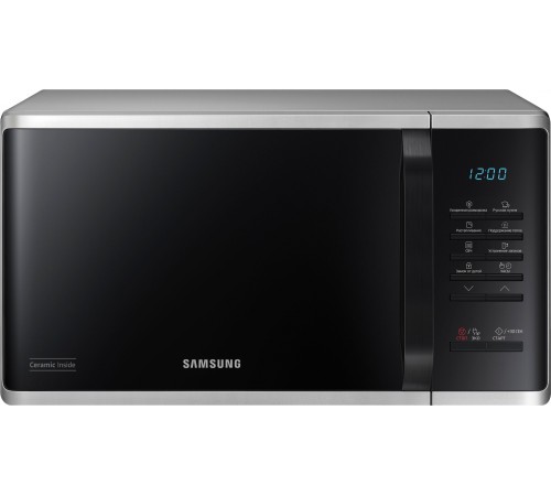 Samsung MS23K3513AS/BW Микроволновая печь, 23л, 800Вт, серебристый