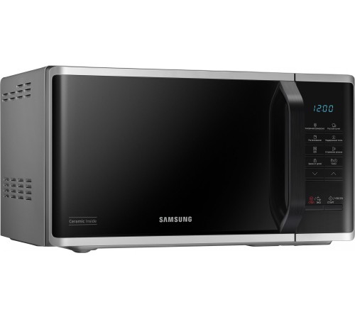 Samsung MS23K3513AS/BW Микроволновая печь, 23л, 800Вт, серебристый