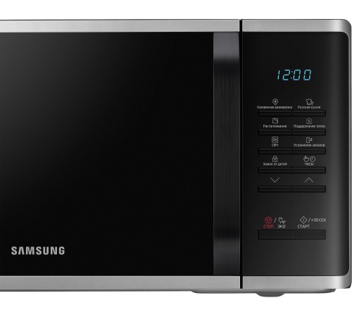 Samsung MS23K3513AS/BW Микроволновая печь, 23л, 800Вт, серебристый