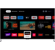 Телевизор QLED TCL 98" 98C745 черный 4K Ultra HD 120Hz DVB-T DVB-T2 DVB-C DVB-S DVB-S2 USB WiFi Smart TV (RUS)