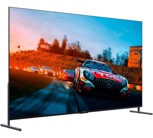 Телевизор QLED TCL 98" 98C745 черный 4K Ultra HD 120Hz DVB-T DVB-T2 DVB-C DVB-S DVB-S2 USB WiFi Smart TV (RUS)