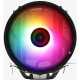 Устройство охлаждения(кулер) Aerocool Rave 4 ARGB PWM 4P Soc-AM5/AM4/1151/1200/1700 4-pin 18-27dB Al+Cu 130W 570gr LED Ret