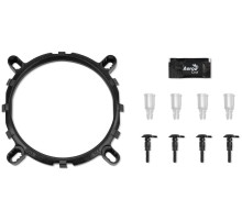 Устройство охлаждения(кулер) Aerocool Rave 3 ARGB PWM 4P Soc-AM5/AM4/1151/1200/1700 4-pin 18-27dB Al 125W 530gr LED Ret