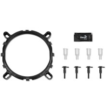 Устройство охлаждения(кулер) Aerocool Rave 3 ARGB PWM 4P Soc-AM5/AM4/1151/1200/1700 4-pin 18-27dB Al 125W 530gr LED Ret
