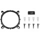 Устройство охлаждения(кулер) Aerocool Rave 3 ARGB PWM 4P Soc-AM5/AM4/1151/1200/1700 4-pin 18-27dB Al 125W 530gr LED Ret