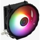 Устройство охлаждения(кулер) Aerocool Rave 3 ARGB PWM 4P Soc-AM5/AM4/1151/1200/1700 4-pin 18-27dB Al 125W 530gr LED Ret