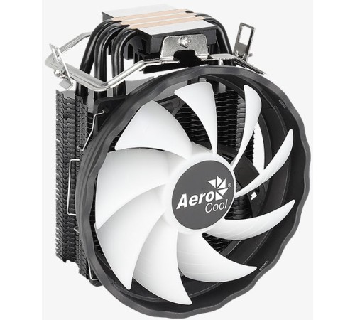 Устройство охлаждения(кулер) Aerocool Rave 3 ARGB PWM 4P Soc-AM5/AM4/1151/1200/1700 4-pin 18-27dB Al 125W 530gr LED Ret