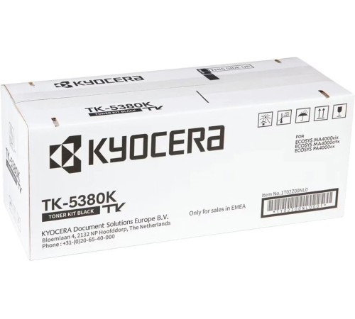 Картридж лазерный Kyocera TK-5380K 1T02Z00NL0 черный (13000стр.) для Kyocera PA4000cx/MA4000cix/MA4000cifx