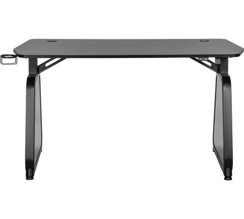 Стол игровой Cactus CS-GMD-BK-RGB столешница МДФ черный каркас черный 136x60x75см