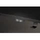Стол игровой Cactus CS-GMD-BK-RGB столешница МДФ черный каркас черный 136x60x75см