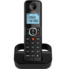 Бесшнуровой телефонный аппарат teXet TX-D5605A черный