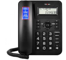 Телефонный аппарат teXet TX-264 цвет черный