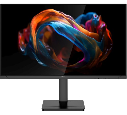 Монитор NPC 27" MU2707 черный IPS LED 5ms 16:9 HDMI M/M матовая HAS Piv 250cd 178гр/178гр 3840x2160 60Hz DP 4K USB 5.5кг
