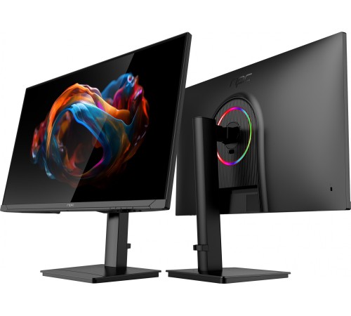 Монитор NPC 27" MU2707 черный IPS LED 5ms 16:9 HDMI M/M матовая HAS Piv 250cd 178гр/178гр 3840x2160 60Hz DP 4K USB 5.5кг