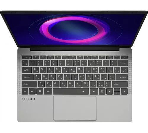 Ноутбук Osio FocusLine F140a-002 Ryzen 5 5560U 8Gb SSD512Gb AMD Radeon 14" IPS FHD (1920x1080) Windows 11 Home 64 grey WiFi BT Cam 6000mAh