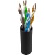 Кабель информационный NTSS NTSS-OUT-UTP4-5Е-PE-BL кат.5E U/UTP 4X2X24AWG PE внешний 305м черный