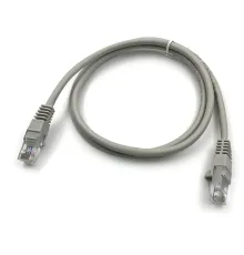 Патч-корд Buro LSZH UTP cat5E 1м серый RJ-45 (m)-RJ-45 (m) (UTP-5E-1M-G-LSZH)